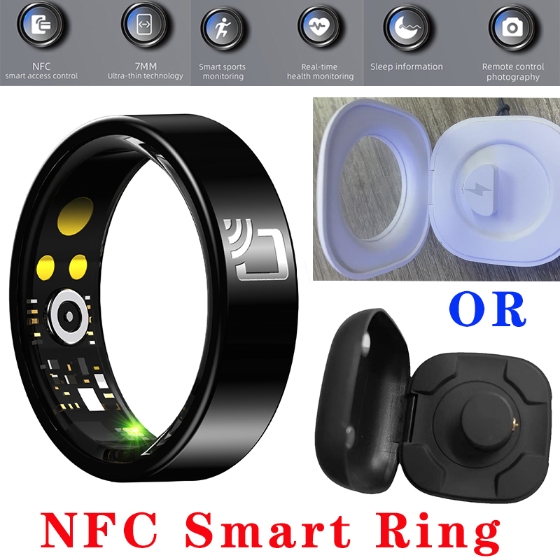 Smart Ring Nfc Pay - NFC Akıllı Yüzük-Kalp Atış Hızı Sağlık
