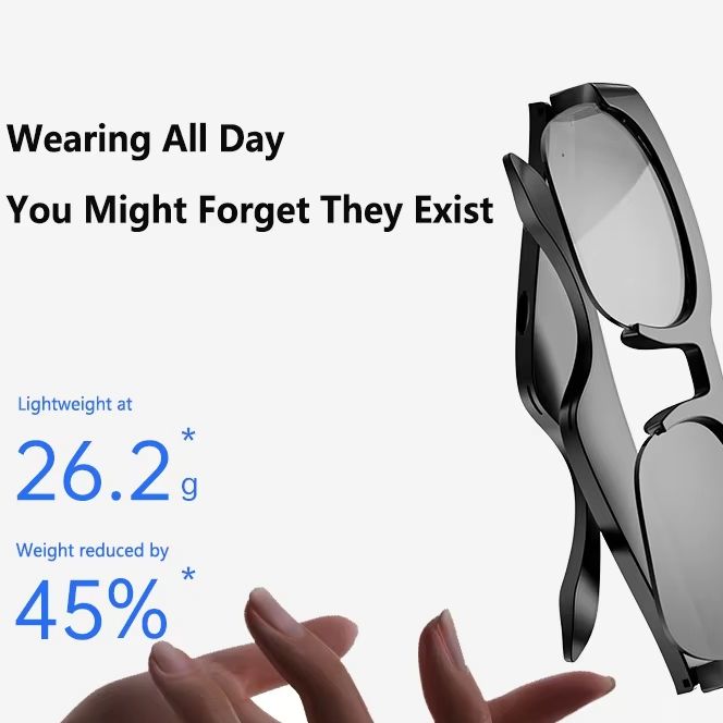 Smart Glasses Lens - Lenovo YENİ 8K 2400MP Yapay Zeka