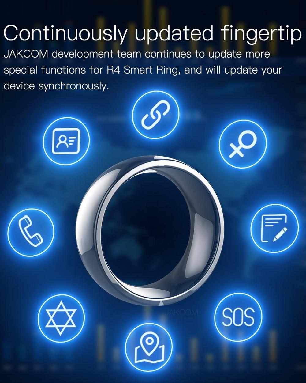 Jakcom R4 akıllı yüzük su geçi - Smart Ring Nfc Pay incelemesi ve fiyatı